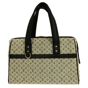 LOUIS VUITTON KHAKI MONOGRAM MINI JOSEPHINE GM HANDBAG M92212 VI1001 NQ01092